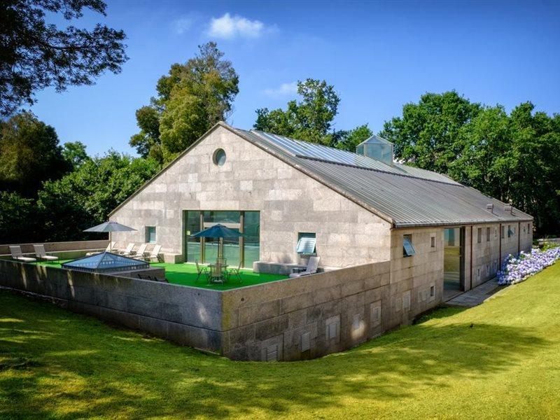Hotel Balneario De Compostela Brion Bagian luar foto