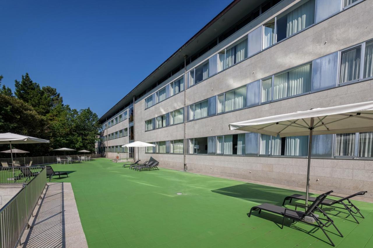 Hotel Balneario De Compostela Brion Bagian luar foto