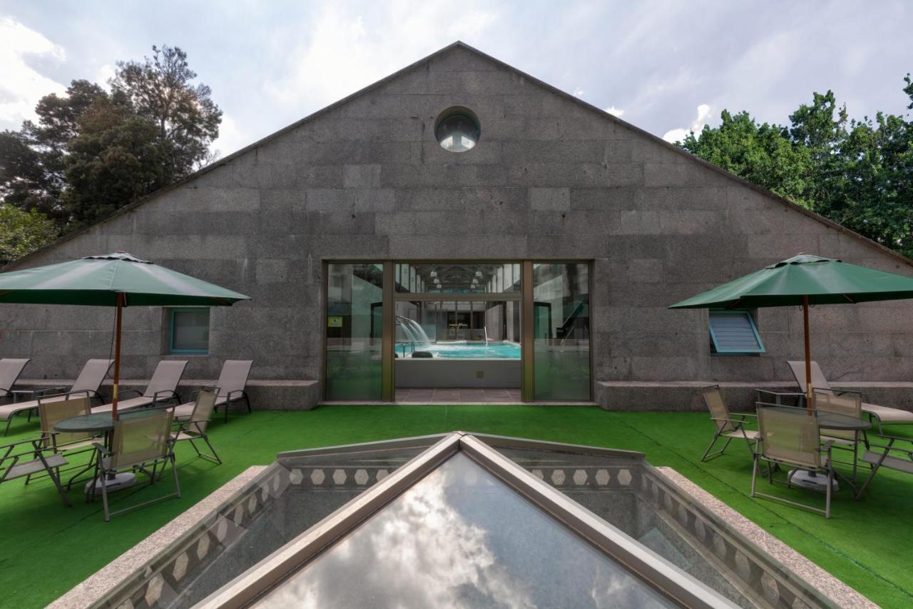 Hotel Balneario De Compostela Brion Bagian luar foto