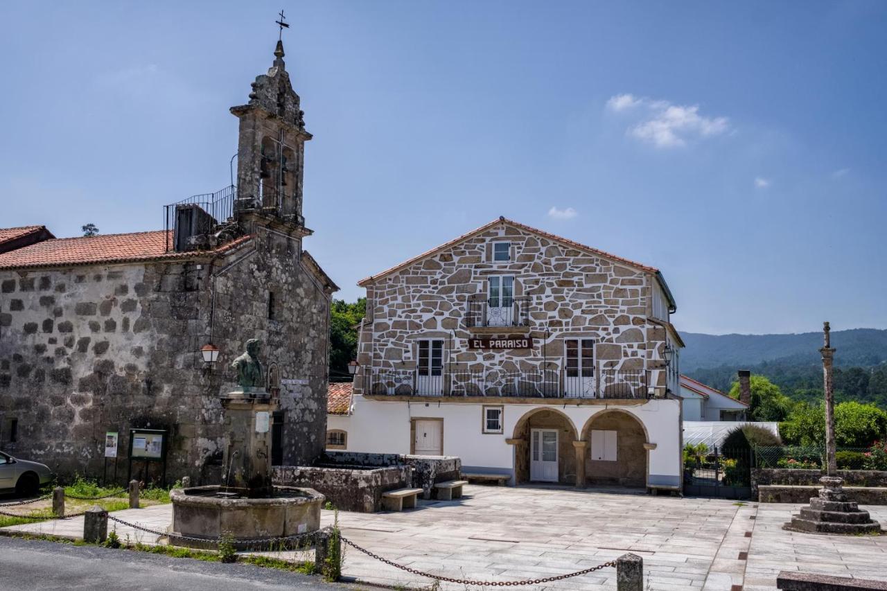 Hotel Balneario De Compostela Brion Bagian luar foto