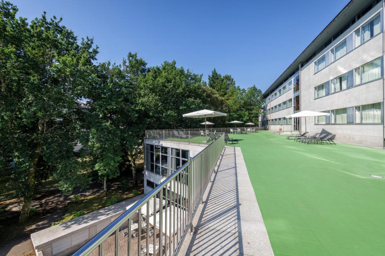 Hotel Balneario De Compostela Brion Bagian luar foto
