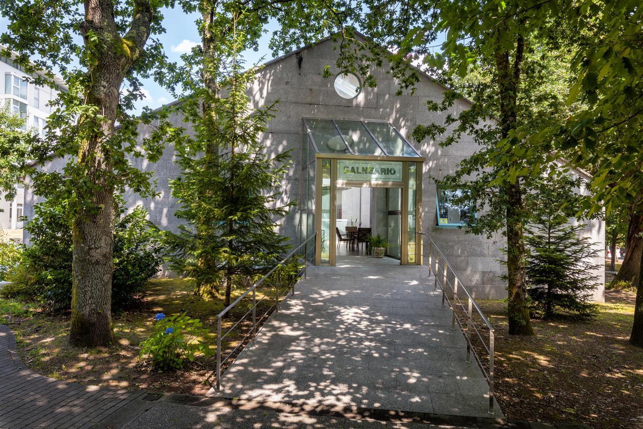 Hotel Balneario De Compostela Brion Bagian luar foto